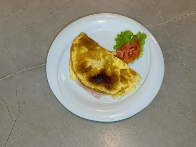 Omlet sir šunka Omlet sir šunka